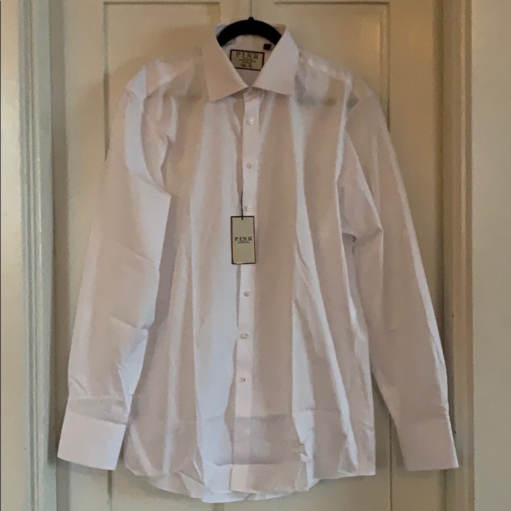 NWT! Mens Pink Dress Shirt